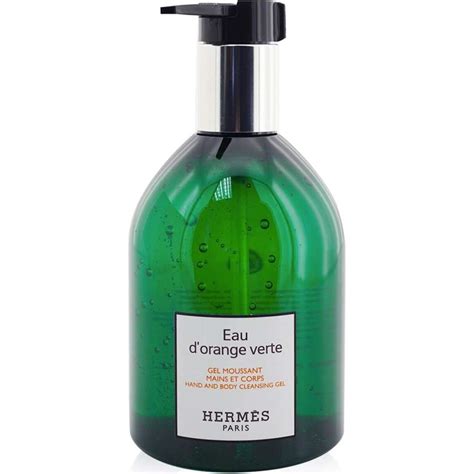 hermes eau d orange verte body wash|eau d'orange verte hand and body cleansing gel.